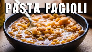 AUTHENTIC PASTA E FAGIOLI  Grandmas Recipe [upl. by Arica]