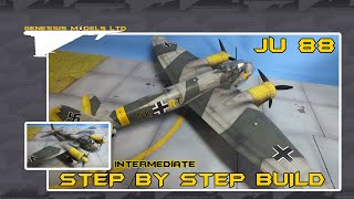 Revell  Junkers Ju 88 A4  148 Scale Model  Step by step video build  Part1 [upl. by Armand688]