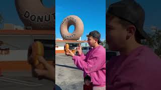 Donut 🍩 SinkHole funny vfx satisfying challenge exploded donut amazing [upl. by Yelha125]