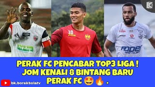 Perak FC Kini Pencabar Liga 2024  Jom Kenali 8 Bintang Baru Perak FC 🤩🔥 [upl. by Rosen]