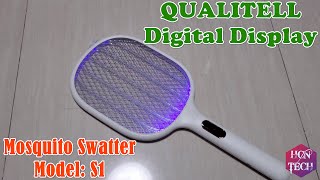 QUALITELL Digital Display Mosquito Swatter S1  2000mAh  Unboxing [upl. by Silyhp340]