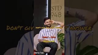 Virat Kohli tells about his favourite actor shorts trending [upl. by Meredith]