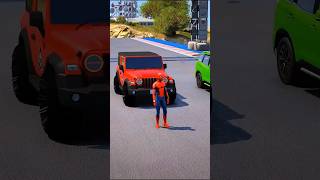 THAR VS SCORPIO TAKKAR HO GAI RAMP 😱 IN GTA V shorts gaming [upl. by Renrut]