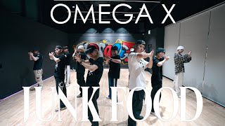 오메가엑스OMEGA X  JUNK FOOD 안무가 버전 시안 영상  위댐보이즈 Original Choreographers demo [upl. by Allekram]