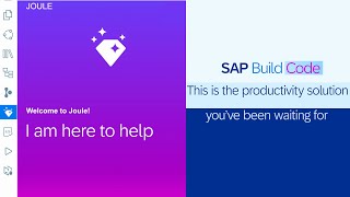 SAP Build Code – Generative AIbased Development with Joule [upl. by Dorthy]