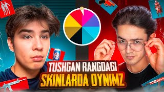 RULETKADAN🔥QAYSI RANG TUSHSA SHU RANGDAGI PUBG MOBILE NARSALARIDA OYMAYMIZ😈 [upl. by Urina]