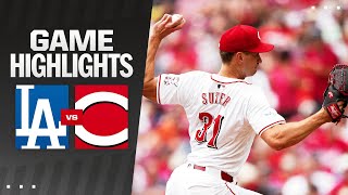 Dodgers vs Reds Game Highlights 52624  MLB Highlights [upl. by Eenobe56]