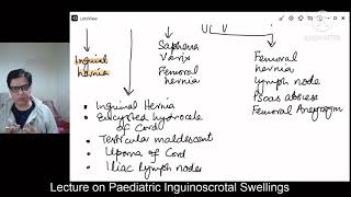 Approach to Paediatric Inguinoscrotal swellings [upl. by Gadmon978]