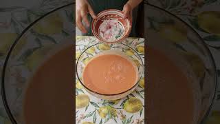 Gazpacho andaluz brisacolibri recetas shorts [upl. by Jairia]