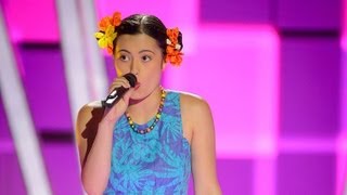 Kiyomi Vella Sings 1234  The Voice Australia Season 2 [upl. by Ilatfen]