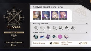 F2P Cocolia Complete SU6 D1  Simulated Universe World6 Difficulty1  Honkai Star Rail [upl. by Imre106]