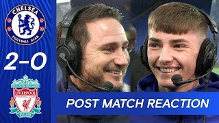 Lampard amp Gilmour React To Outstanding Win  Chelsea 20 Liverpool  FA Cup  Post Match Reaction [upl. by Ardelia594]