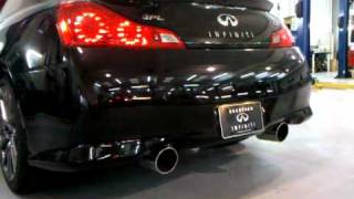 2011 infiniti g37 IPL exhaust sound clip [upl. by Lumpkin]