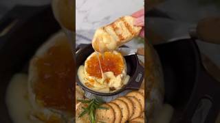 Making Baked Brie with Apricot Jam recipe bakedbrie easyappetizer cheeselovers partyfoods [upl. by Anairotciv]