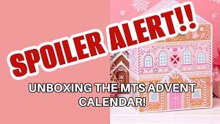 UNBOXING the MTS Advent Calendar [upl. by Ydennek]