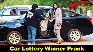 Car Lottery Winner Prank  Pranks In Pakistan  Humanitarians [upl. by Lowrie220]