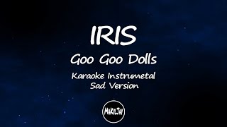 Iris Goo Goo Dolls Karaoke Instrumental Sad Version [upl. by Esineg]