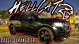 FIRST IN THE WORLD HELLCAT DODGE DURANGO SRT  SUPERCHARGED HEMI [upl. by Groveman]