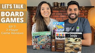 Lets Talk Board Games 7 2Player Games [upl. by Baniaz]