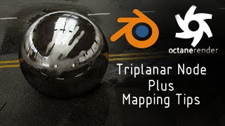 Part 3 Triplanar Node and Mapping Tips in Blender and Octane [upl. by Aseena779]