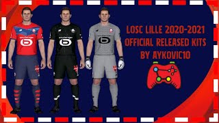 PES 2017LOSC Lille 2021 Official Released Kitsby Aykovic10 [upl. by Odama]