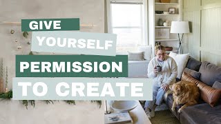 Give yourself permission to create 🥹 whether that’s DIY or music or anythine [upl. by Buyer909]