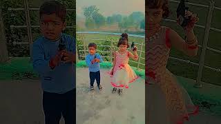 Goliyan chalaunga Bhai Bahan ki cute Jodishortvideos [upl. by Marilin883]