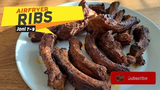 Airfryer ribs [upl. by Brentt918]