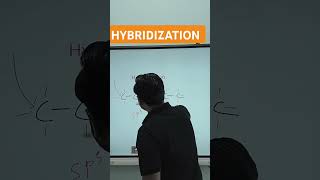 How to find Hybridization of each carbon in a chain❓❓CBSENEETJEE neet jeemains jeeadvance [upl. by Ahsael]