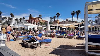 Tenerife  Do You Go Here Check Out The Beach Club In Playa Las Americas [upl. by Benedic]