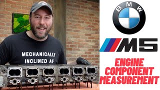 BMW E34 M5 Engine Restoration  Evaluating Engine Block and Cylinder Head Parts  WeWrench Ep23 [upl. by Gordon291]