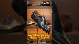 A great shoe The last is its soul shoes handcraftedshoes shoemaking handmade [upl. by Yesnel]