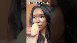 Powder Puff vs Beauty Blender [upl. by Lukas504]