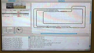 Rocrail control screen for my layout [upl. by Kordula]