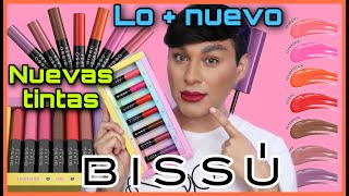 NUEVAS TINTAS DE BISSU  PARA LABIOS Y MEJILLAS  funciona como realmente dice 🧐😓 [upl. by Rosse]