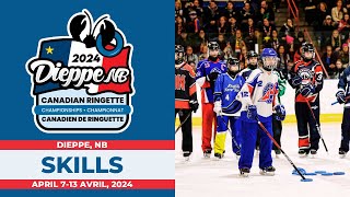 Canadian Ringette Championships Skills Competition 2024 [upl. by Noned394]