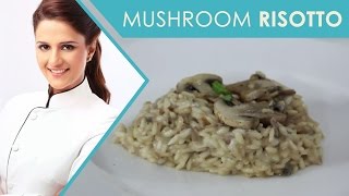 Mushroom Risotto Vegetarian recipeShipra Khanna [upl. by Aisena252]