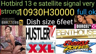 Hotbird 13e Dish settingHow to set hotbird 13 e satellite hotbird 13e New channels list 2023 [upl. by Damalis]