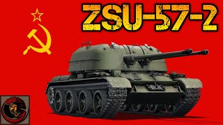 The Soviet ZSU572 Sparka selfpropelled antiaircraft gun  VEHICLE OVERVIEW [upl. by Brittnee]