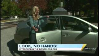 Google Car It Drives Itself  ABC News [upl. by Nahoj]