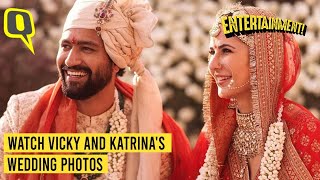 Watch Vicky Kaushal amp Katrina Kaif’s Official Wedding Photos The Quint [upl. by Laehcar971]