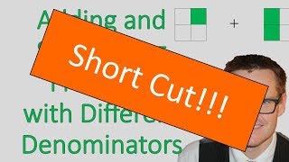 Adding And Subtracting Fractions Shortcut [upl. by Onra]