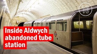 Inside abandoned Aldwych station  City Secrets  Time Out [upl. by Colwen84]