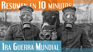 La Primera Guerra Mundial en 10 minutos 19141918 [upl. by Refenej]