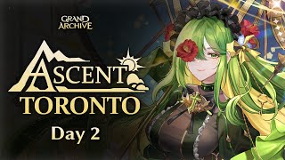 Ascent Toronto Day 2 Top 8  Grand Finals  Grand Archive TCG [upl. by Airottiv]