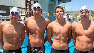 CIF 2023 Boys 200y Freestyle Finals B American HS Eagles Swimming [upl. by Arun486]