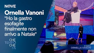 Ornella Vanoni quotHo la gastro esofagite finalmente non arrivo a Natalequot  Che tempo che fa [upl. by Arriec]