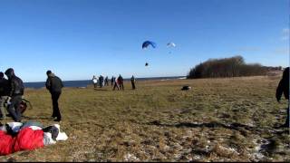 Paragliding Gleitschirmfliegen an der Polnischen Ostsee 1 [upl. by Zena]