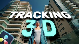 Comment Faire un Tracking 3D et Texte 3D sur Davinci Resolve 19 [upl. by Iak]