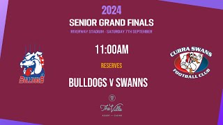 Townsville AFL Finals 2024  Reserves  Bulldogs V Swans [upl. by Hara940]